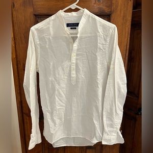 Zara slim fit linen shirt (small)